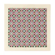 Pink Ground Geometric Color Pattern — Layla Brooklyn
