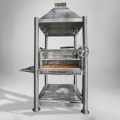 360° Open-Fire Grill 304 Stainless Steel XL TAGWOOD BBQ12SS