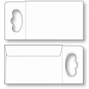 Doorknob Hangup Envelope (Super Size) Unprinted