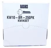 Basiks / Key Blanks Boxed 250 / 6-pin / kw10-br-250