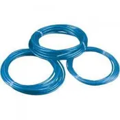 1/4 fuel & oil line, Blue transparent