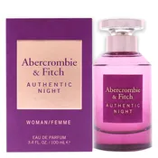 ABERCROMBIE & FITCH AUTHENTIC NIGHT 3.4oz EDP SP (L)  12pcs by Box