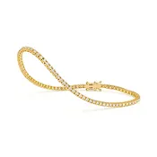 1.00ct Classic Diamond Stackable Tennis Bracelet - Yellow Gold