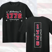 All American 1776 Tee — 250 Years of Freedom Patriotic T-Shirt