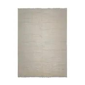 10'2''x14'04" Hand Knotted Wool & Bamboo Silk Tibetan Oriental Area Rug Beige
