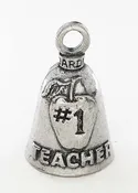 #1 Teacher - Motorcycle Guardian Bell
