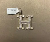 10K 2.32CT "H" Initial Charm