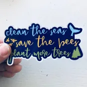 ASC Clean the Seas Sticker