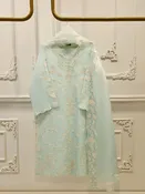 Agha Noor Stitched 3 Piece Pure Khaddi Silk S112074 J(27)