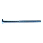 1/2-13 X 10 Zinc Plated Grade 2 Carriage Bolts - Coarse Thread Steel