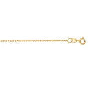 14K Bead Chain, 0.9mm