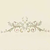 19th Century Centerpiece Ceiling Stencil