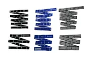 6 STRETCH BANDS 3(12&24) LOOPS BUNDLE - Premium (Light), Platinum (Medium), & Ultra (Heavy) Resistance