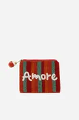 Amore Beaded Coin Pouch