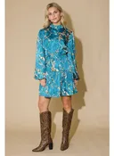 Adele Dress in Riverstone