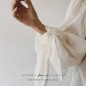 Able Calligraphy Hat Tattoo | Temp Tattoo