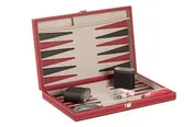 15" Backgammon - Black/Red