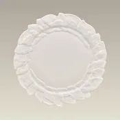 10.25" Embossed Leaf Plate