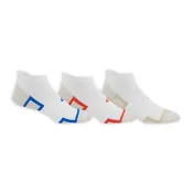 Copper Sole Men's Extreme Athletic Low Cut Tab Socks 3-Pack