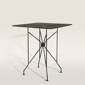 36″x42″ Square Iron Cocktail Table