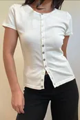 ASHTON BUTTON UP TOP