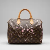 Louis Vuitton Hand-Painted - Cherry Blossom's Blush