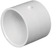 Charlotte Pipe 1-1/2 in. Hub X 1-1/2 in. D Hub PVC Repair Coupling 1 pk