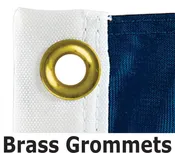 40 Flag Set (Size 3) BRASS GROMMETS