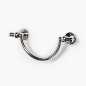 Addison 10" Brass U - Shape Towel Bar - Polished Nickel
