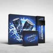 10ft Graffiti Trade Show Display Kit G10D