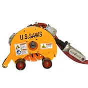 Air Powered Belly Saw | For Pipes 8" To 24" In Diameter