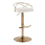 Adjustable Swivel Bar Stool (Set of 2)