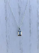 Aquamarine Star Pendant — Capone's Jewelry