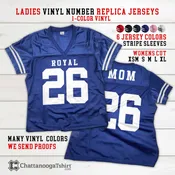 Custom Ladies Football Number Jersey: Striped Sleeve Personalized Team Jerseys
