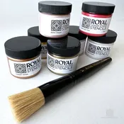 1" Stencil Brush and  2oz Stencil Creme Bundle