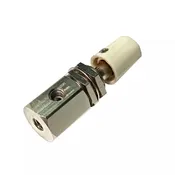 2x Dental Needle Flow Control Valve W/ Knob (Beige) (DCI Type) (Pack of 4)