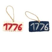 1776 Felt Ornaments
