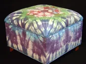 Tie-Dye Ottoman