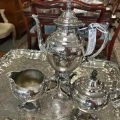 3 pc Silverplate Coffee Set