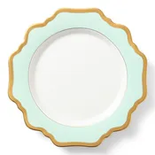 Anna Weatherley Aqua Green Palette Dinner Plate