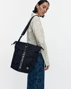 All Day Bucket Bag | Dark Blue, Midnight Unikko