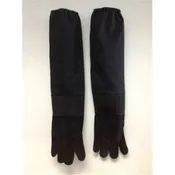 26" Long Gloves With Leather Palm