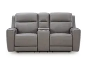 5Z-Relaxation Power Reclining Console Loveseat