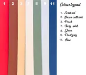 Amalfi Paper Folded Card & Coloured Envelopes Box Set | AMATRUDA ITALY