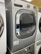 ^ ITEM #ED49T LG front load electric dryer 220v  stackable large capacity stainless steel drum 27 in D
