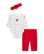 "My First Christmas" Holiday Bodysuit Set