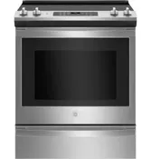 GE&reg; 30" Slide-In Electric Convection Range with No Preheat Air Fry