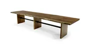 1042 Genesis Walnut Conference Table 156" x 40"