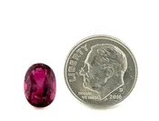 1.24 Carat Oval Loose Unset Ruby Gemstone