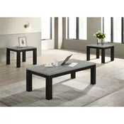 3 PC COFFEE SET GREY